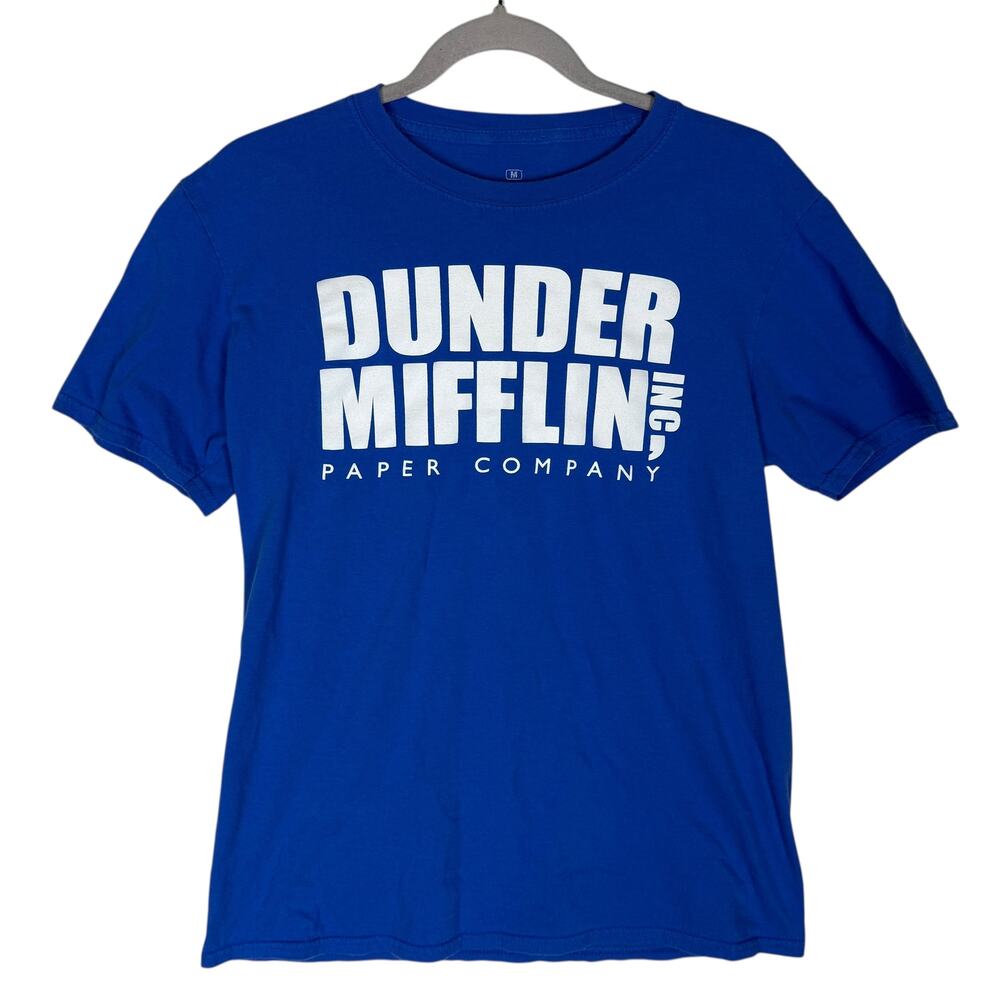 The Office Dunder‎ Mifflin T-Shirt Men's M Graphic Pullover Ripple Junction